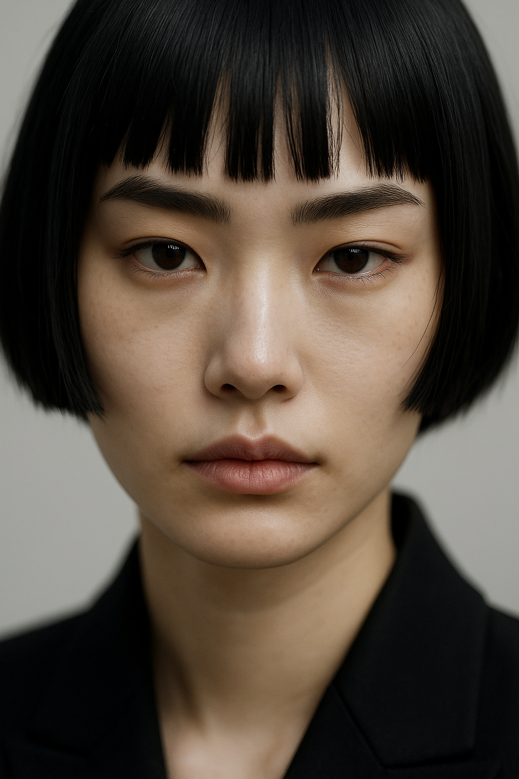 KI-genreriertes Portrait einer Japanerin